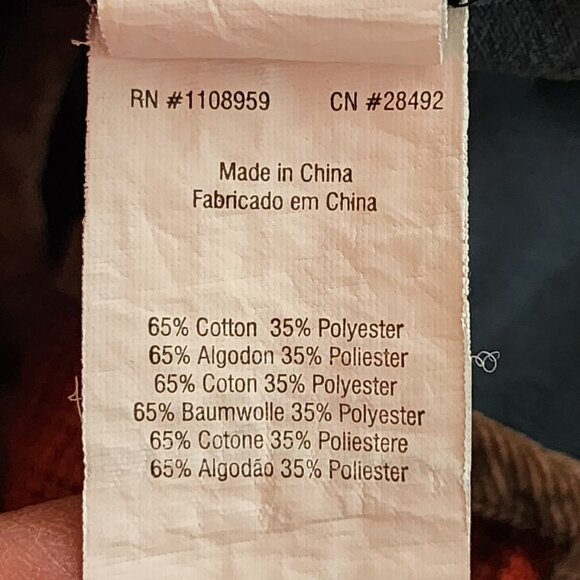 Kr3w Blue Denim Flannel Lined Full Zip Hooded Jacket - Picture 7 of 7